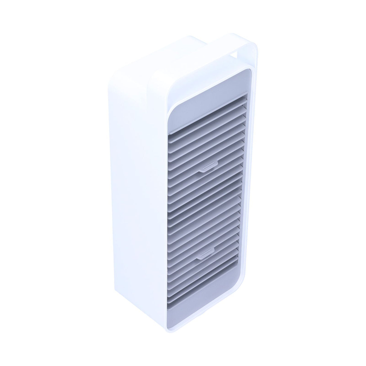 Double Fan Blade Rotating Fan USB Charging Desktop Electric Fan for Office Home DormitoryWhite