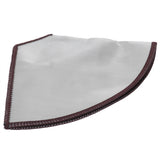 Stainless Steel Coffee Filter Reusable Foldable Trapezoid Coffee Strainer Bag 4‑6 Cup - Top-Down View