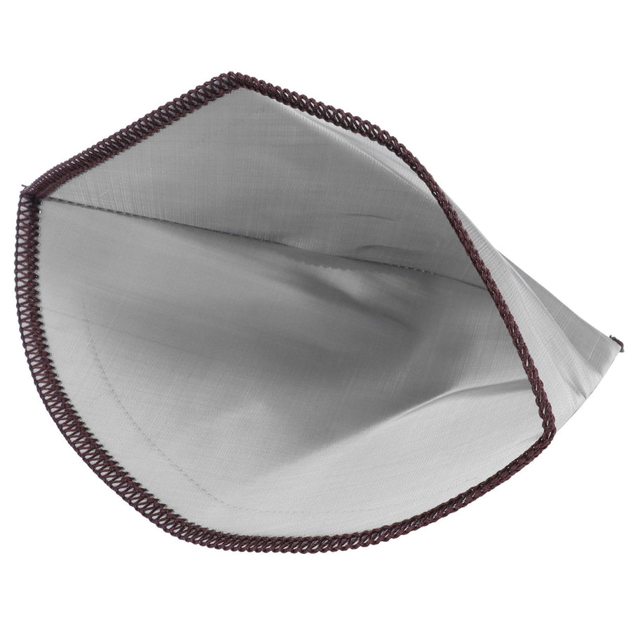 Stainless Steel Coffee Filter Reusable Foldable Trapezoid Coffee Strainer Bag 4‑6 Cup