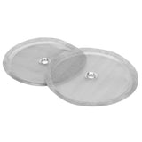 2PCS 100 Mesh Stainless Steel Filter Screen Replacement for Coffee Press Accessory