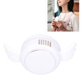 Adjustable USB Charging Electric Fan Portable Hanging Neck No‑Blade Electric Fan for Home OutdoorWhite - Extra Image