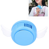 Adjustable USB Charging Electric Fan Portable Hanging Neck No‑Blade Electric Fan for Home OutdoorBlue - Extra Image