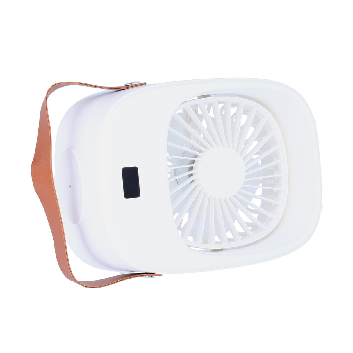 Adjustable Electric Fan Portable Spray Humidification Electric Fan for Home Outdoor DormitoryWhite