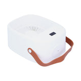 Adjustable Electric Fan Portable Spray Humidification Electric Fan for Home Outdoor DormitoryWhite