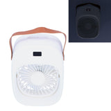 Adjustable Electric Fan Portable Spray Humidification Electric Fan for Home Outdoor DormitoryWhite - Extra Image