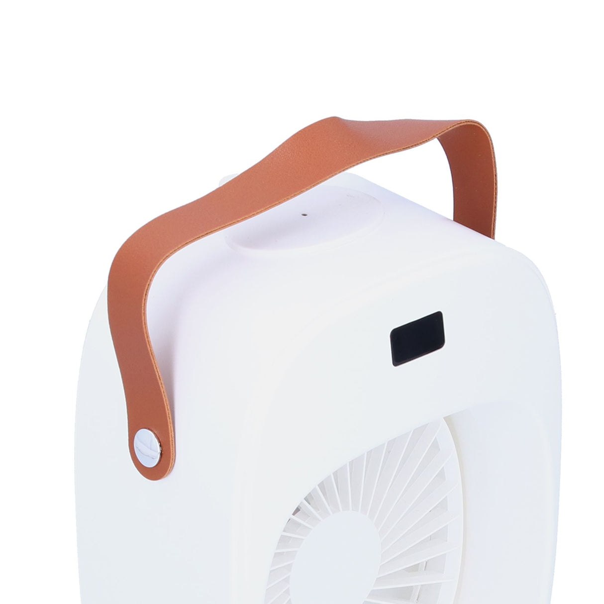 Adjustable Electric Fan Portable Spray Humidification Electric Fan for Home Outdoor DormitoryWhite