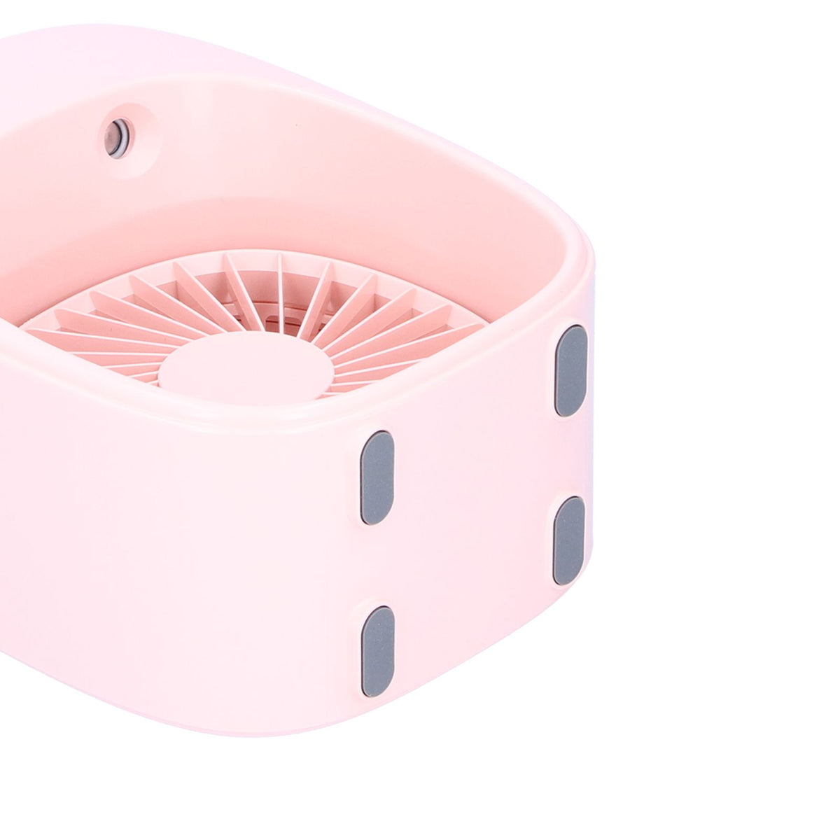 Adjustable Electric Fan Portable Spray Humidification Electric Fan for Home Outdoor DormitoryPink