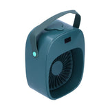Adjustable Electric Fan Portable Spray Humidification Electric Fan for Home Outdoor DormitoryGreen - 45-Degree Angle