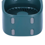 Adjustable Electric Fan Portable Spray Humidification Electric Fan for Home Outdoor DormitoryGreen - Extra Image