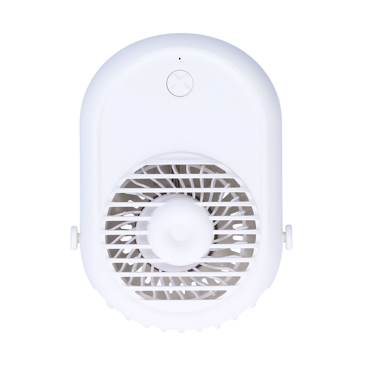 Portable Handheld Electric Fan Mini Compact Neck Hanging Fan for Summer Home Office UseWhite