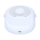 Portable Handheld Electric Fan Mini Compact Neck Hanging Fan for Summer Home Office UseWhite