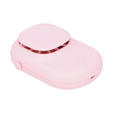 Neck Hanging Fan Mini Small Portable Silent Handheld Electric Fan for Home Office OutdoorPink