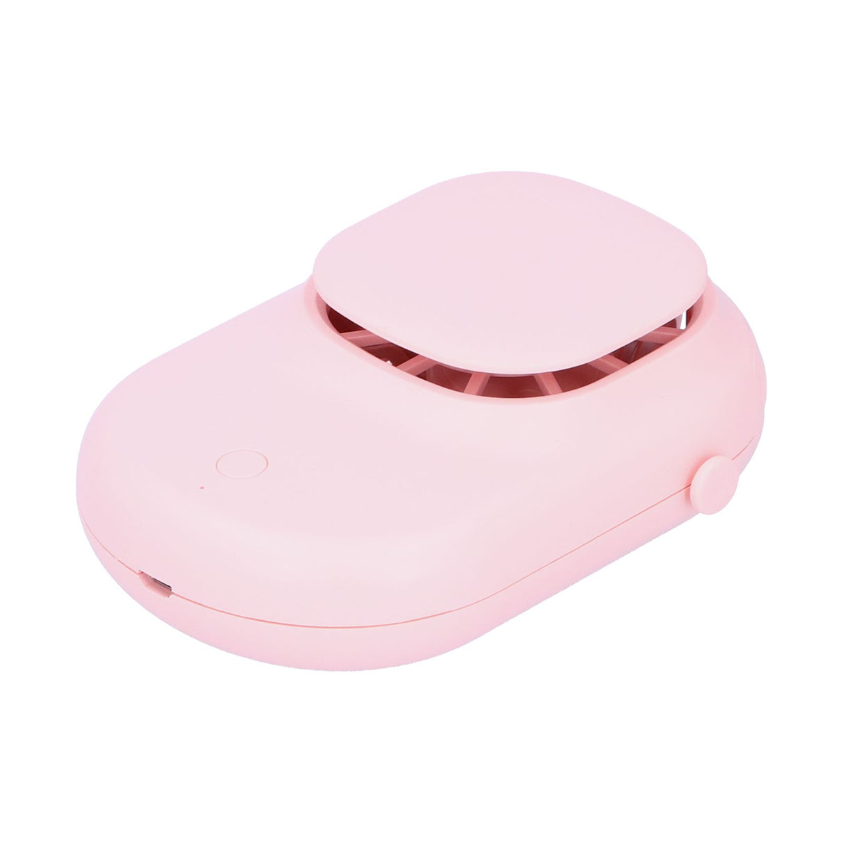 Neck Hanging Fan Mini Small Portable Silent Handheld Electric Fan for Home Office OutdoorPink