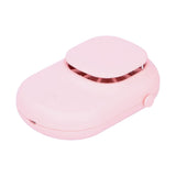 Neck Hanging Fan Mini Small Portable Silent Handheld Electric Fan for Home Office OutdoorPink