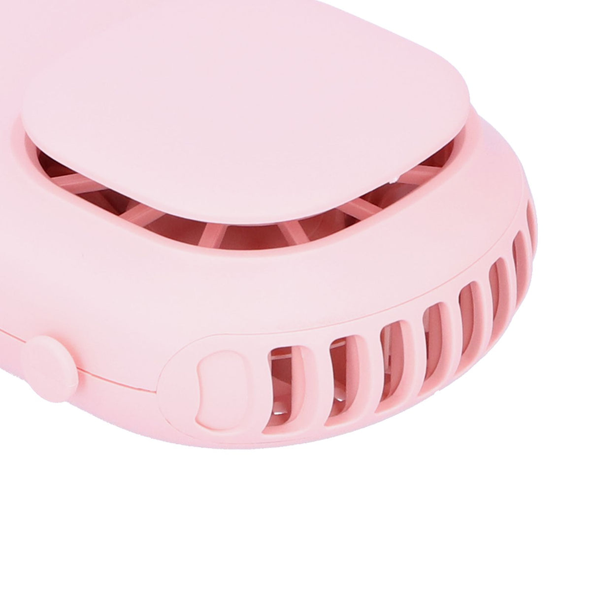 Neck Hanging Fan Mini Small Portable Silent Handheld Electric Fan for Home Office OutdoorPink