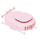Neck Hanging Fan Mini Small Portable Silent Handheld Electric Fan for Home Office OutdoorPink