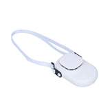 Neck Hanging Fan Mini Small Portable Silent Handheld Electric Fan for Home Office OutdoorWhite