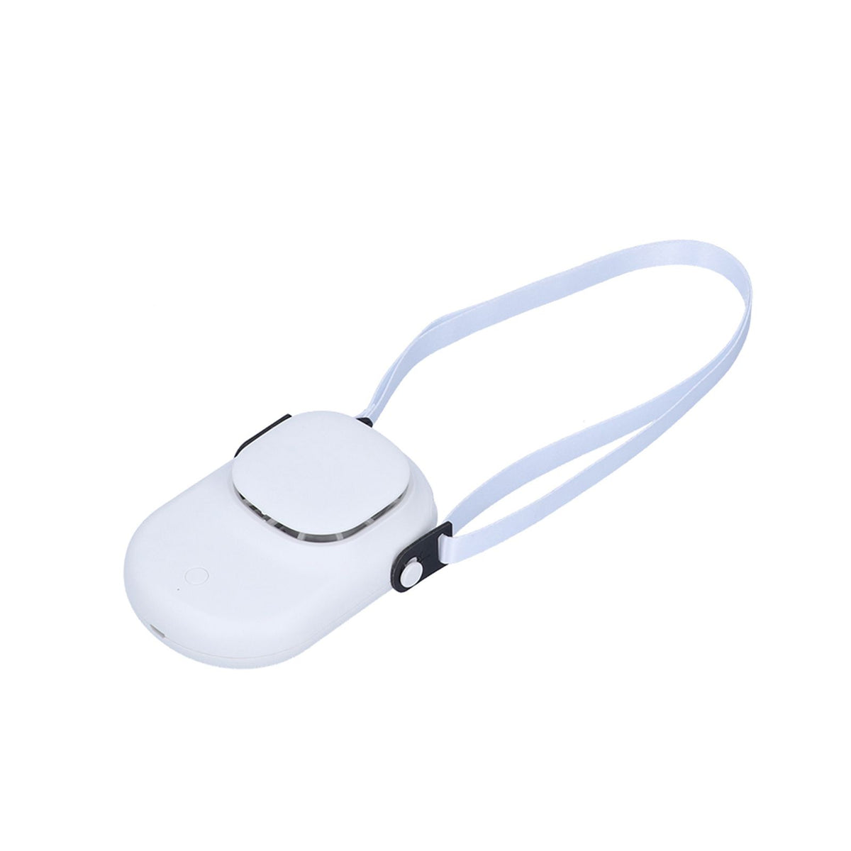 Neck Hanging Fan Mini Small Portable Silent Handheld Electric Fan for Home Office OutdoorWhite