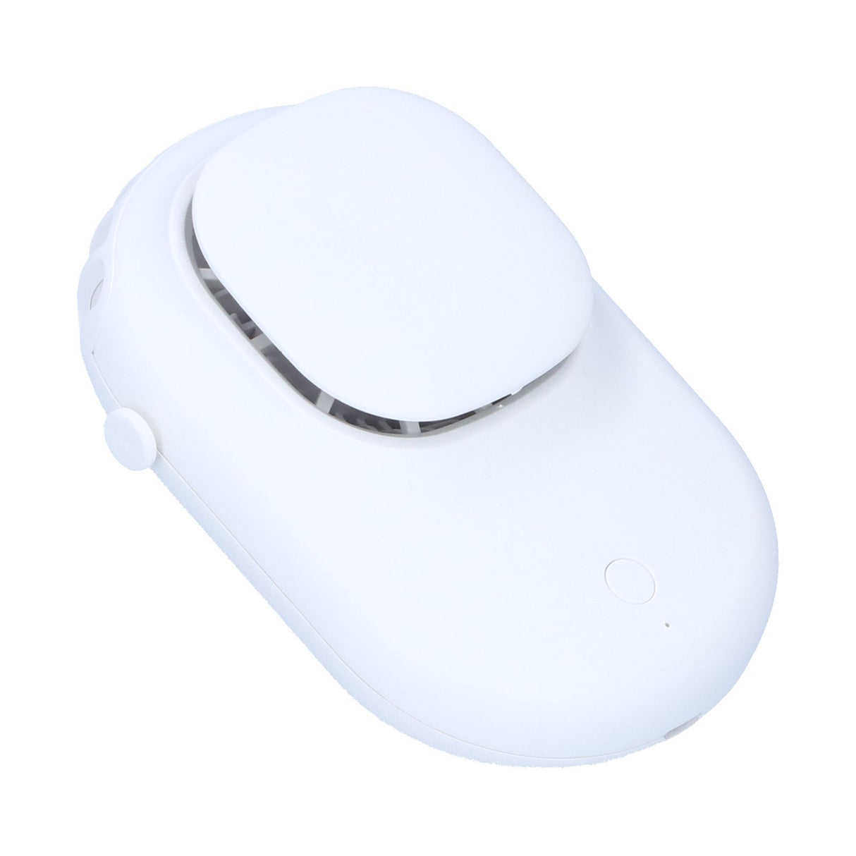 Neck Hanging Fan Mini Small Portable Silent Handheld Electric Fan for Home Office OutdoorWhite
