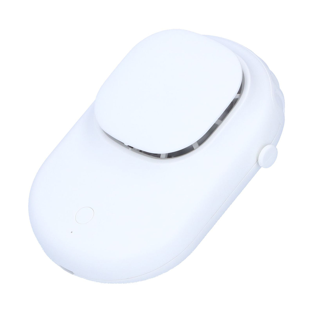 Neck Hanging Fan Mini Small Portable Silent Handheld Electric Fan for Home Office OutdoorWhite