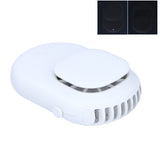 Neck Hanging Fan Mini Small Portable Silent Handheld Electric Fan for Home Office OutdoorWhite