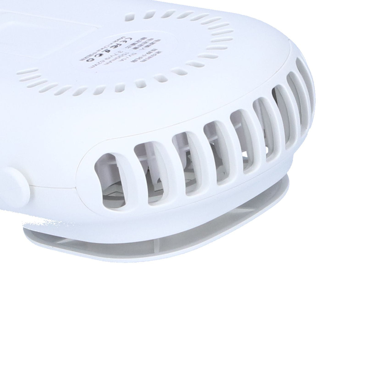 Neck Hanging Fan Mini Small Portable Silent Handheld Electric Fan for Home Office OutdoorWhite