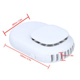 Neck Hanging Fan Mini Small Portable Silent Handheld Electric Fan for Home Office OutdoorWhite - Extra Image