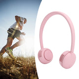 Fanless Hanging Neck Fan Adjustable USB Charging Silent Sports Fan for Home School OutdoorPink 2000mAh
