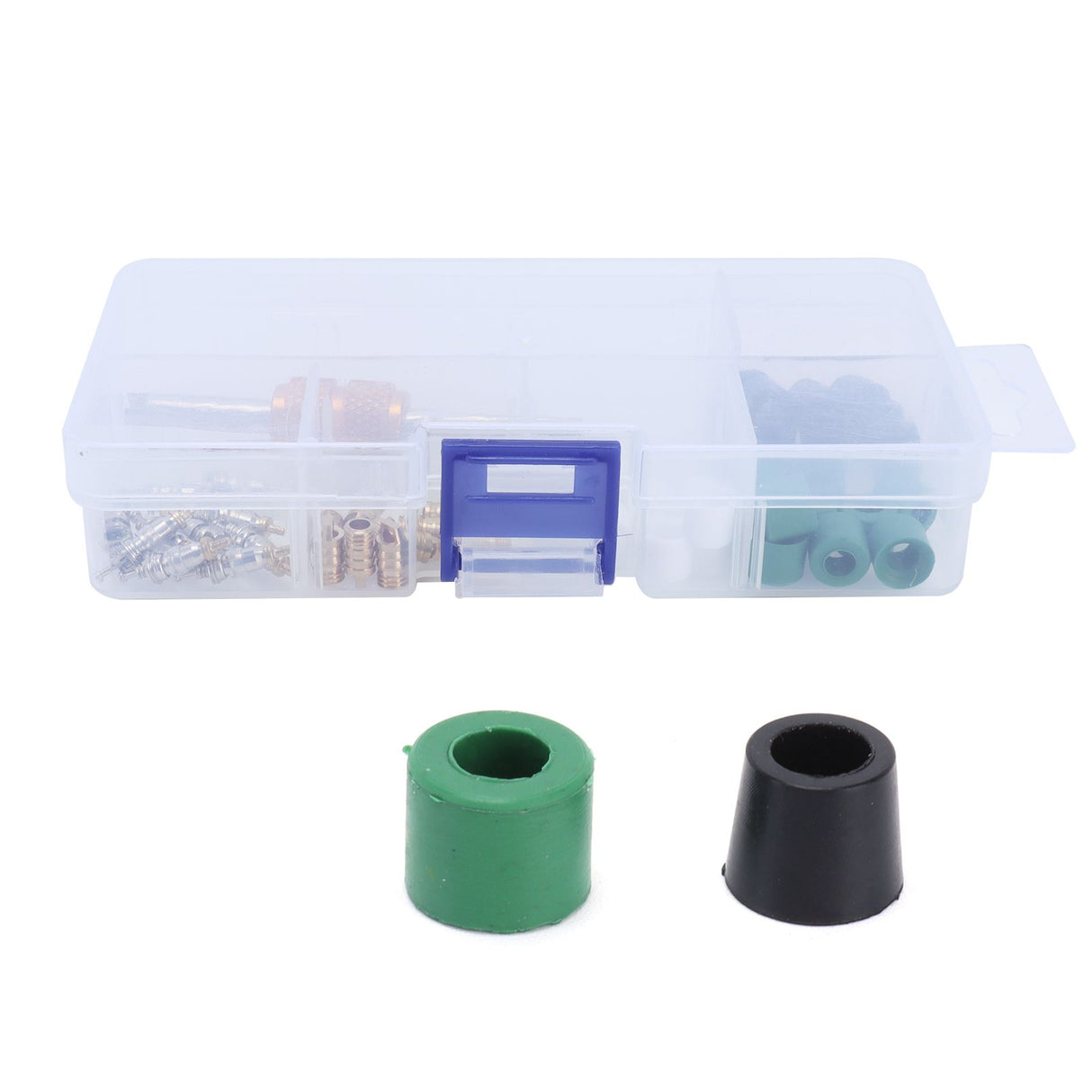 51PCS/Set Air Conditioning Valve Core Remover Tool sealing Gasket A/C Repair Tool for R410/R22