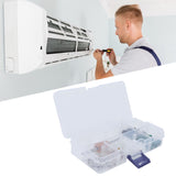 51PCS/Set Air Conditioning Valve Core Remover Tool sealing Gasket A/C Repair Tool for R410/R22