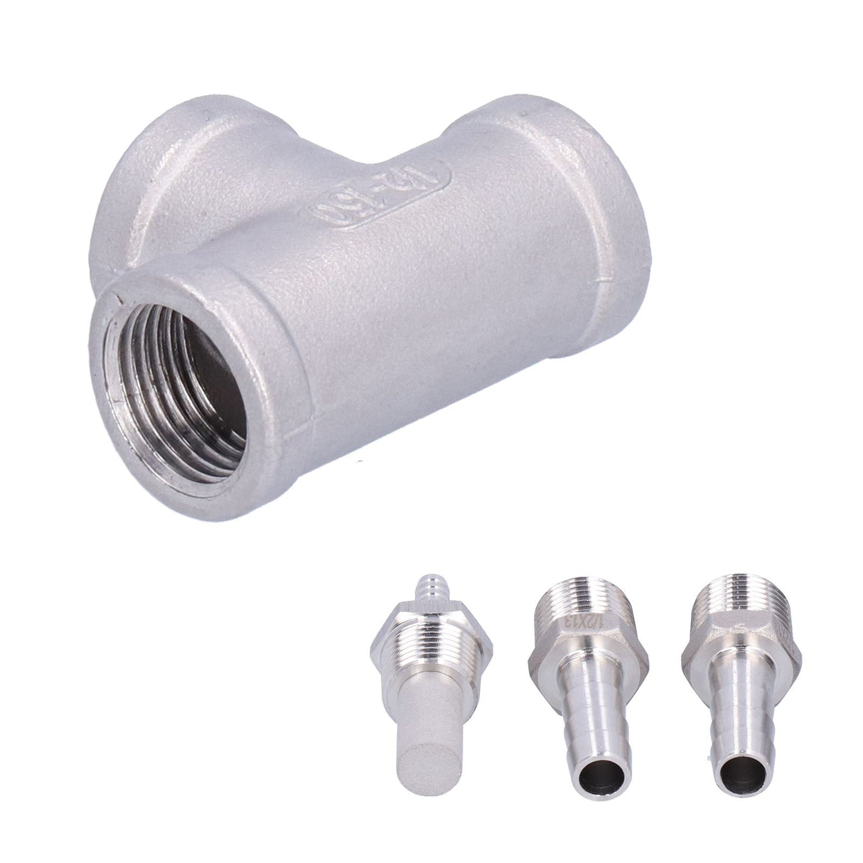 Beer Brewing Aerator Kit Stainless Steel Aeration Stone Tool Homebrew Accessories