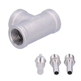 Beer Brewing Aerator Kit Stainless Steel Aeration Stone Tool Homebrew Accessories