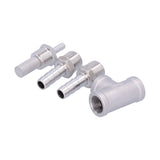 Beer Brewing Aerator Kit Stainless Steel Aeration Stone Tool Homebrew Accessories - 45-Degree Angle