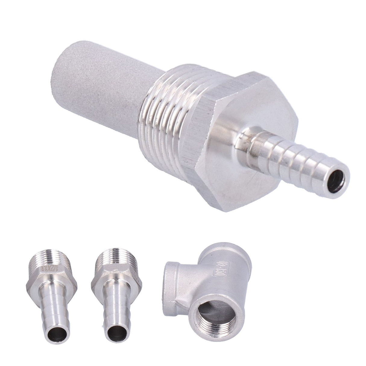Beer Brewing Aerator Kit Stainless Steel Aeration Stone Tool Homebrew Accessories