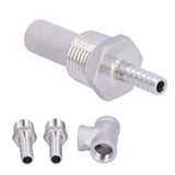 Beer Brewing Aerator Kit Stainless Steel Aeration Stone Tool Homebrew Accessories - Rear View