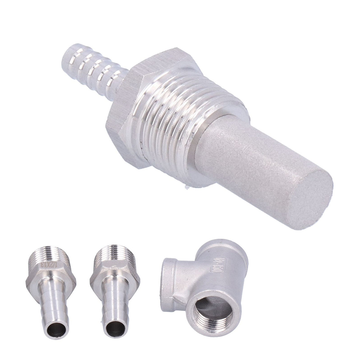 Beer Brewing Aerator Kit Stainless Steel Aeration Stone Tool Homebrew Accessories