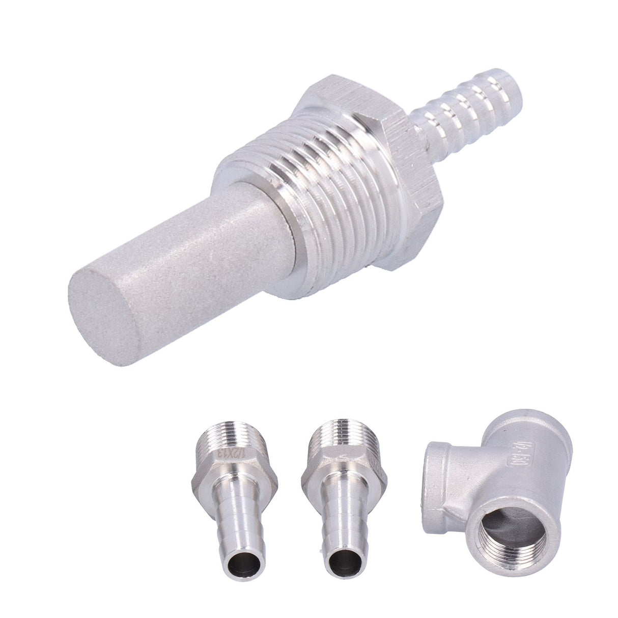 Beer Brewing Aerator Kit Stainless Steel Aeration Stone Tool Homebrew Accessories