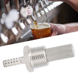 1/2 MPT Aeration Stone 0.5μm Stainless Steel Oxygenation Diffuser Home Brewing Supply