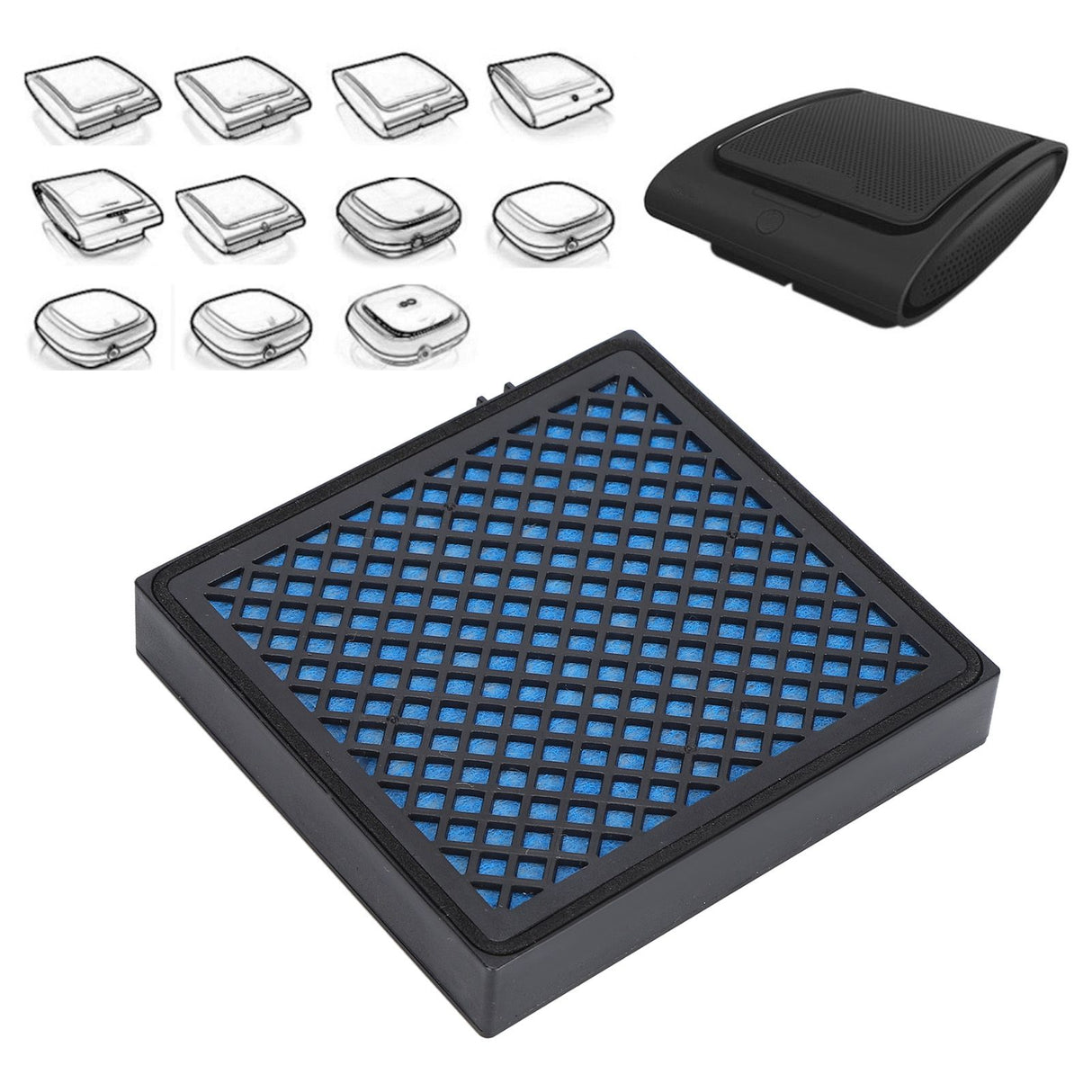 Air Purifier Filter Spare Part Fit for Phillips ACA250 ACA251 ACA301 ACA259 CP100 CP200