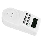 Timer Switch Plug Intelligent Programmable Outlet Timer Socket for Electrical Appliance(TST01AU Plug 240V)