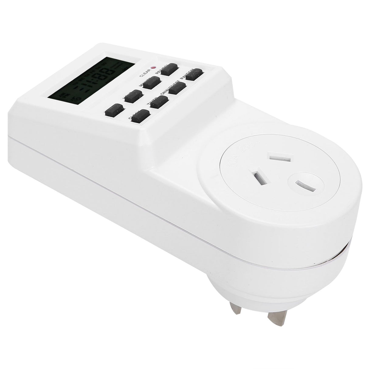 Timer Switch Plug Intelligent Programmable Outlet Timer Socket for Electrical Appliance(TST01AU Plug 240V)