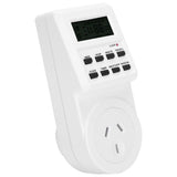 Timer Switch Plug Intelligent Programmable Outlet Timer Socket for Electrical Appliance(TST01AU Plug 240V) - Close-Up Angle