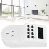 Timer Switch Plug Intelligent Programmable Outlet Timer Socket for Electrical Appliance(TST01AU Plug 240V) - Extra Image