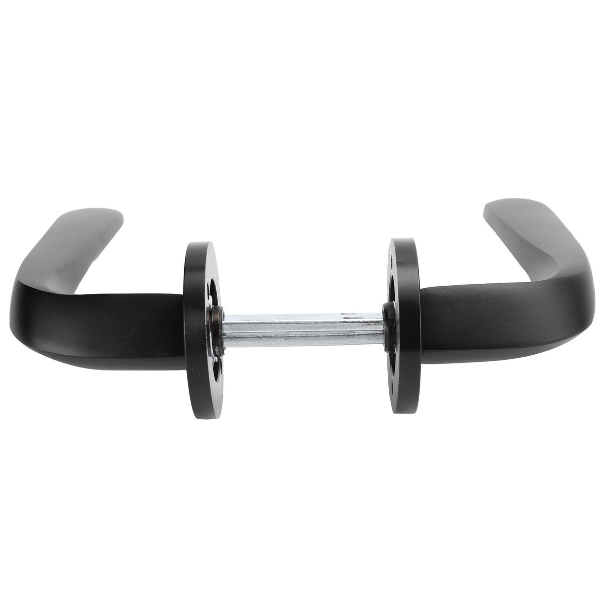 Entry Door Handle Lock Locking Lever Handle Set Reversible for Right Left Sided DoorsI Style