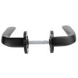 Entry Door Handle Lock Locking Lever Handle Set Reversible for Right Left Sided DoorsI Style