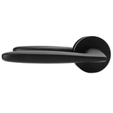 Entry Door Handle Lock Locking Lever Handle Set Reversible for Right Left Sided DoorsK Style
