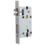 Entry Door Handle Lock Locking Lever Handle Set Reversible for Right Left Sided DoorsK Style - Extra Image