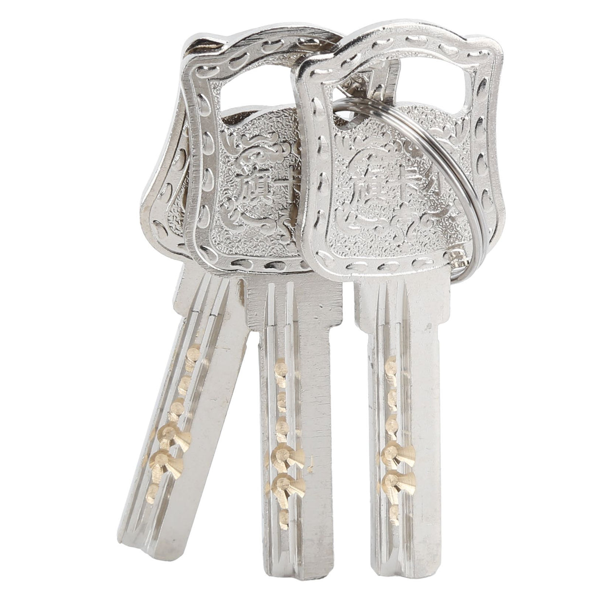 Entry Door Handle Lock Locking Lever Handle Set Reversible for Right Left Sided DoorsK Style