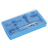 Airbrush Set Ceramic Art Tool DIY Spray Paint Model Inkjet Straight Single Action G-136Hole Diameter 0.2mm - Front View