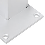 4Pcs Sofa Leg Aluminium Alloy Square Adjustable Cabinet Foot Furniture Hardware Fittings60mm